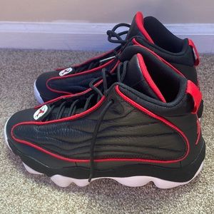 Jordan pro strongs, barely ever used. Got them from hibbett sports.